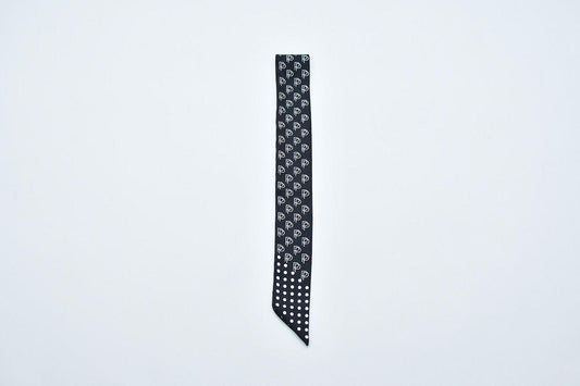 MONOGRAM SILK SCARF SKINNY