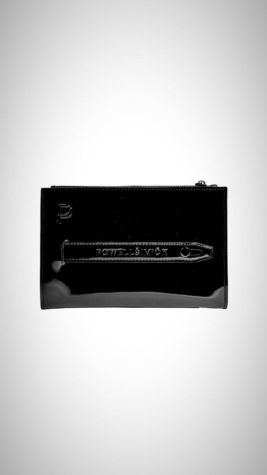 CARMEN CLUTCH PATENT BLACK