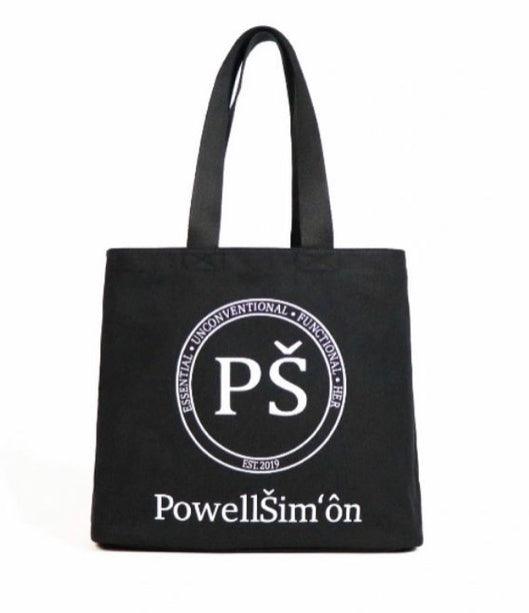 CANVAS TOTE BLACK