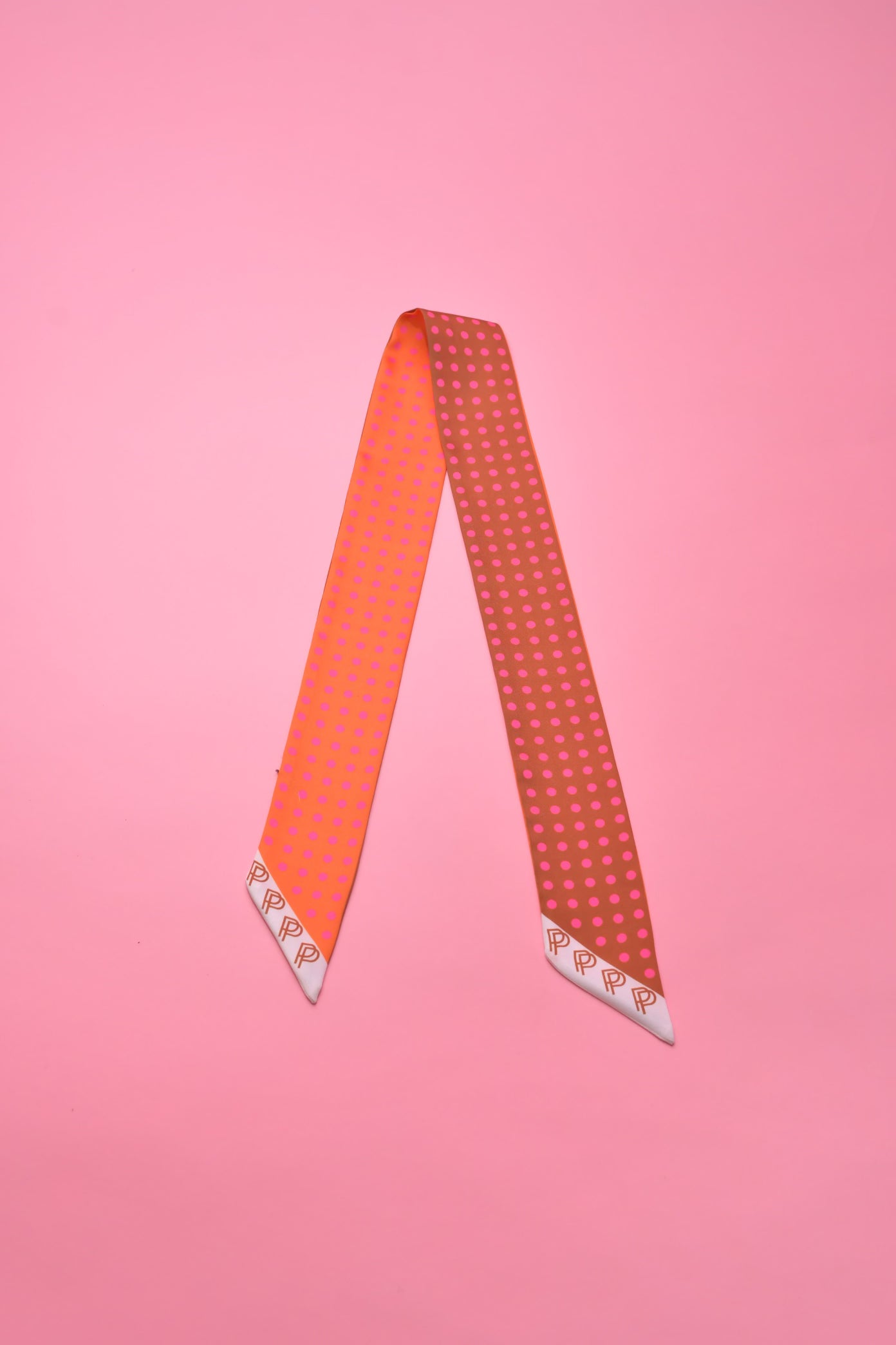 MONOGRAM SILK SCARF SKINNY