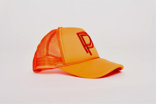HAT TRUCKER ORANGE