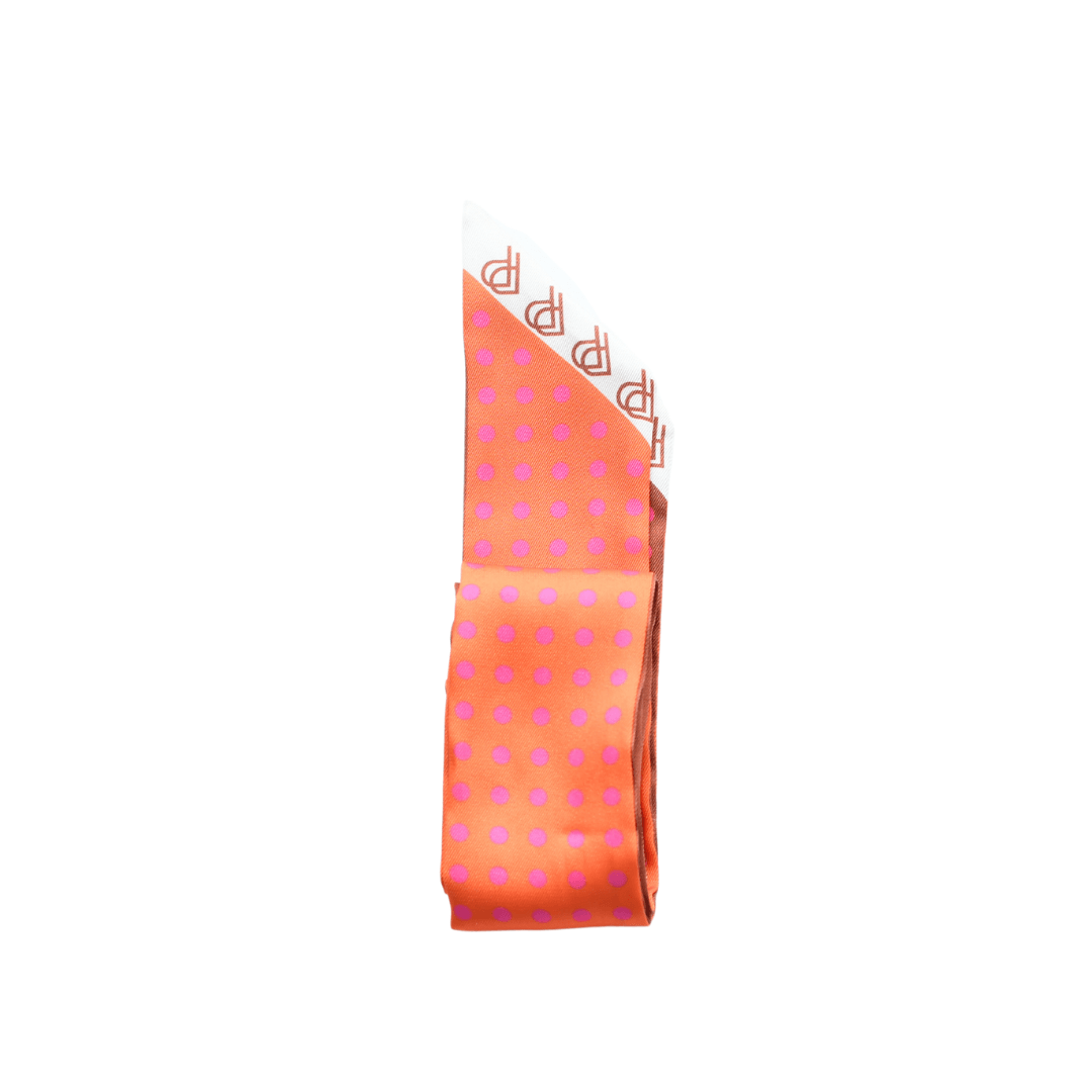 MONOGRAM SILK SCARF SKINNY