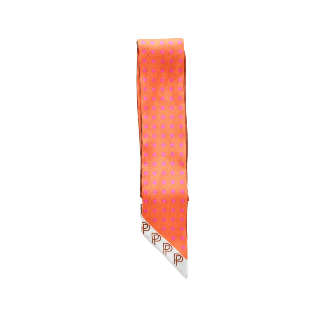 MONOGRAM SILK SCARF SKINNY